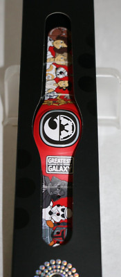 Disney Parks Star Wars Saga Greatest in the Galaxy Red MagicBand+ Plus NEW