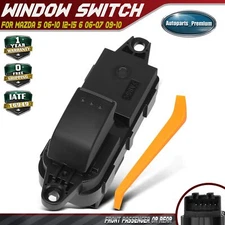 Front Right or Rear Power Window Switch for Mazda 5 06-10 12-15 6 06-07 09-10
