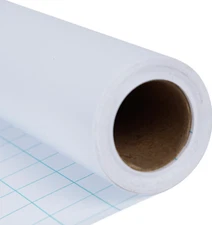 20 Feet White Vinyl Permanent Adhesive Vinyl Rolls Signs Scrapbooking New