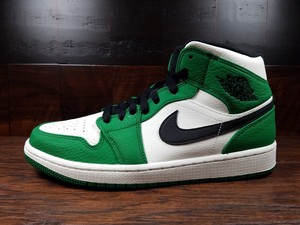 nike air jordan 1 mid se pine green