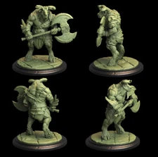 Minotaur Fighter Barbarian Paladin Miniature | D&D DnD