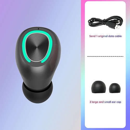 Kleine Mini Bluetooth Ohrhörer Wireless In Ear Stereo Sport Ohrhörer Freisprecheinrichtung - Bild 15 von 17