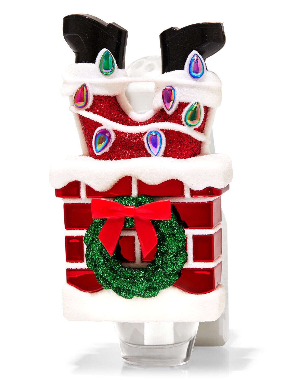 Bath & Body Works Santa Stuck in Chimney Wallflower Plug Christmas 2020 New-image