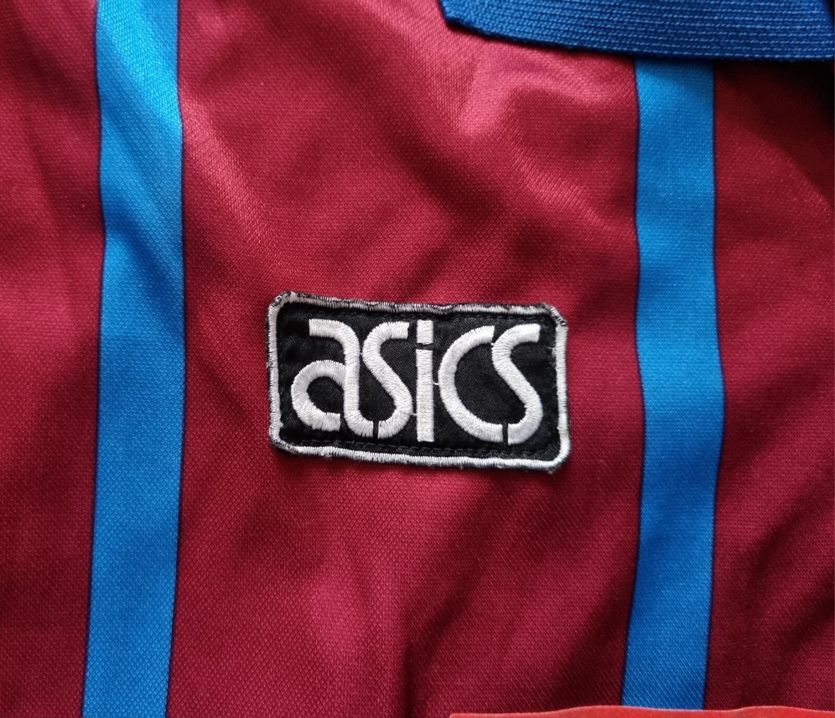 I*G様 Aston Villa FC asics レプリカユニホーム　Lサイズ Aston Villa 1993 - 1995 Home football Asics shirt size Extra