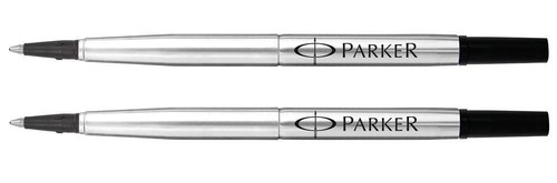 GENUINE PARKER ROLLERBALL REFILL FINE BLACK BLUE WRITING QUINK FLOW - Foto 8 di 34