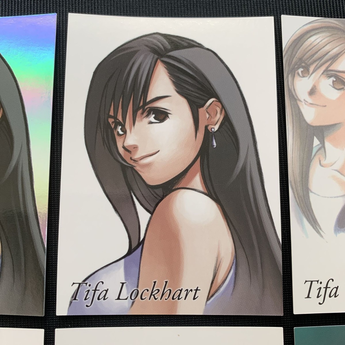 Final Fantasy VII TIFA LOCKHART Card 12 Sheet Set Art Museum 
