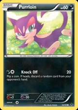 Pokemon Purrloin (64/98) Emerging Powers LP