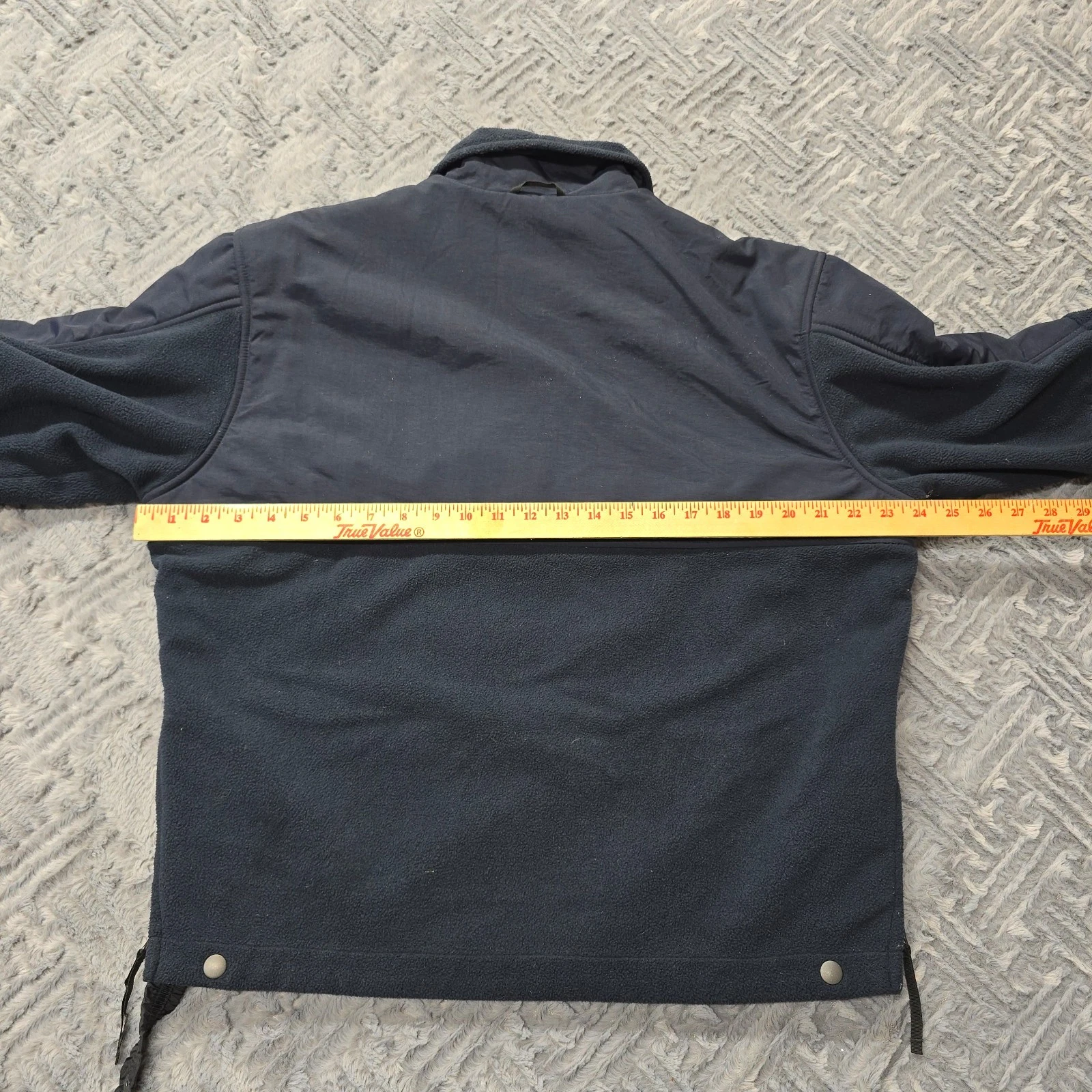 5.11 Tactical Series Fleece Jacket Mens M Navy Blue Full Zip Duty Patrol Uniform - product detail image 6