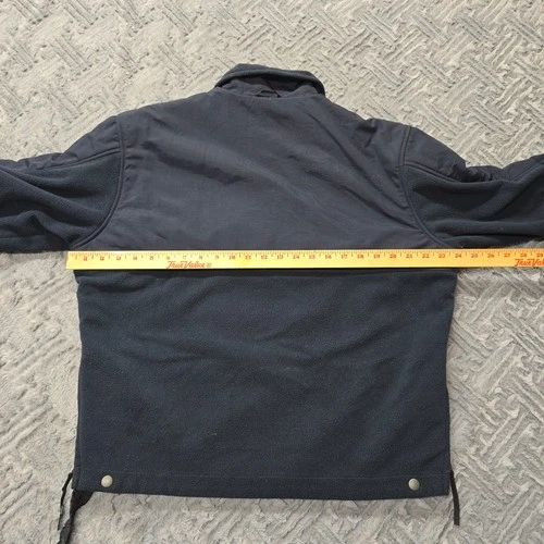 5.11 Tactical Series Fleece Jacket Mens M Navy Blue Full Zip Duty Patrol Uniform image 6