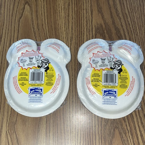 VTG Hefty Zoo Pals Plates New 8 Each Red Fox & Koala Bear? Factory Sealed - Picture 4 of 7