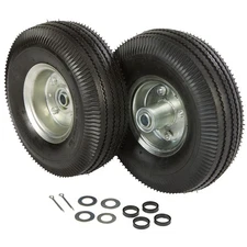 Ironton Flat-Free Hand Truck Tire Kit, 12-Pc. Set, 300-Lb. Capacity, Tire Size: