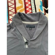 Men  s Banana Republic Dress Shirt   Gray   Size Large   Long Sleeve