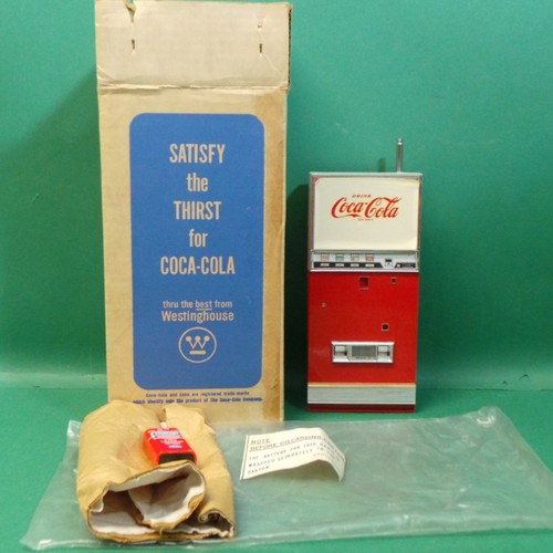 Coca Cola Vending Machine AM FM Coke Radio in Box | eBay