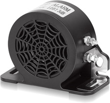 Backup Alarm 110Db 12V-80V DC Waterproof Industrial Heavy-Duty Reverse Warning