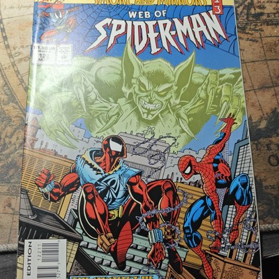 1995 Marvel Comics Web of Spider-Man Issue #122 Smoke and Mirrors 1/3 Comic Book
