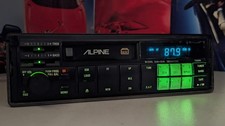 Alpine 7289M Retro 90s AM/FM Tape Pullout Radio Rolls Royce Bentley +...