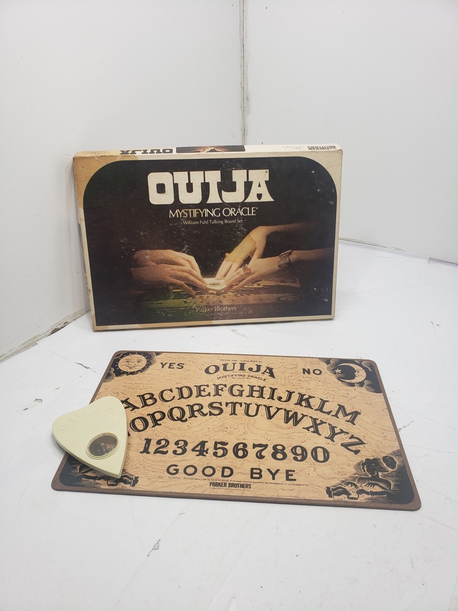 Ouija Board Vintage 1972 Mystifying Oracle Game Parker Brothers No
