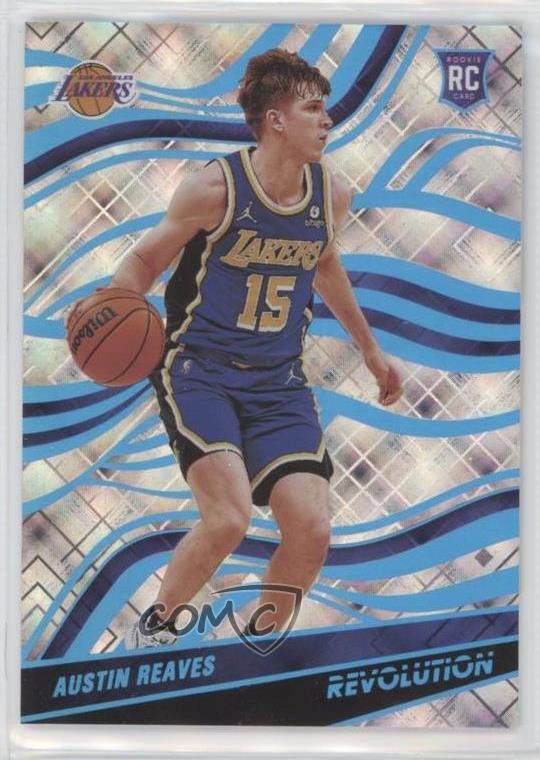2021-22 Panini Revolution Rookies Cosmic 85/99 Austin Reaves #132 Rookie RC 1p1a