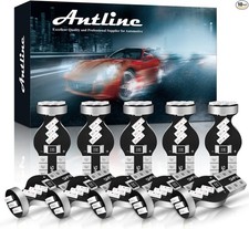 194 T10 168 2825 W5W LED Bulb Red, Super Bright Canbus Error Free 12 -Red