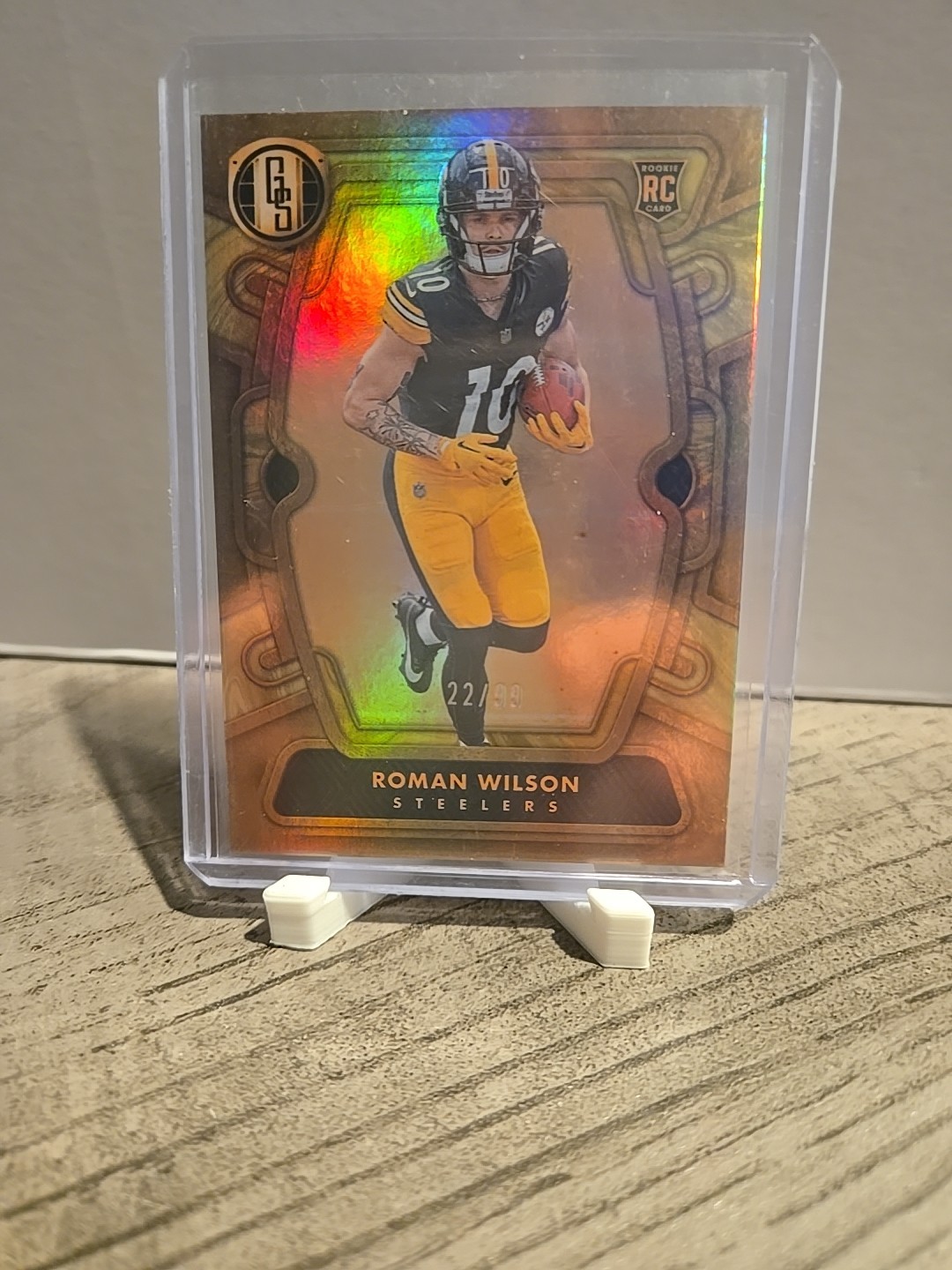 2024 Panini Gold Standard - Rookies Roman Wilson #148 Numbered 22/99 (RC)