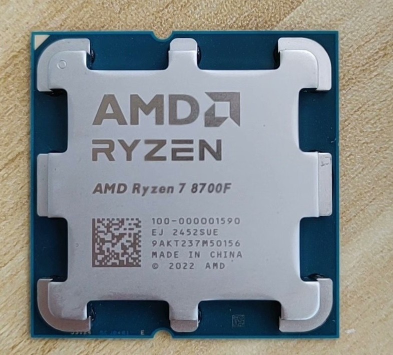 【新品バルク品】AMD RYZEN 7 8700F 8C/16T AM5 CPU AMD Ryzen 7 8700F (4.1 Ghz) - Ryzen 7 8000 Series 8-Core/ 16
