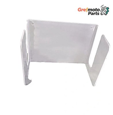 Grefmoto Motorcycle Dirt Bike Stand Holder Hook for Trailer Garage Shop Silver