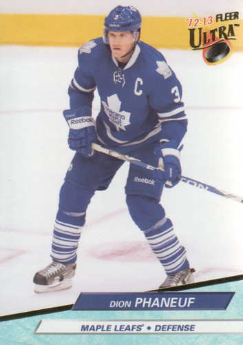 2012 Fleer Retro Dion Phaneuf #92-24 card