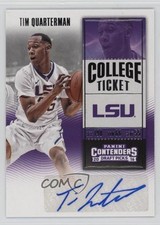 2016 Panini Contenders Draft Picks College Ticket Tim Quarterman #146 Auto 19bs
