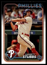 2024 Topps Garrett Stubbs Philadelphia Phillies #409
