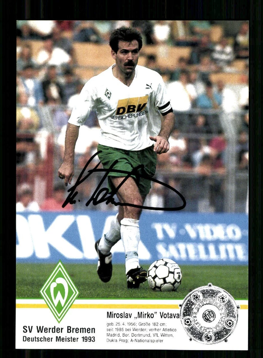 Dieter Eilts Autogrammkarte Werder Bremen Original Signiert A 190037