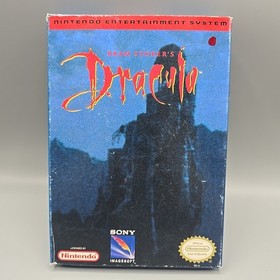 Bram Stokers Dracula (Nintendo Entertainment System NES) Complete W/ Manual CIB 