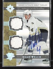 2006-07 Upper Deck #DJ-NW Noah Welch Ultimate Debut Threads #/35