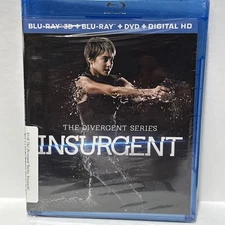 The Divergent Series: Insurgent (Blu-ray 3D, 2015)