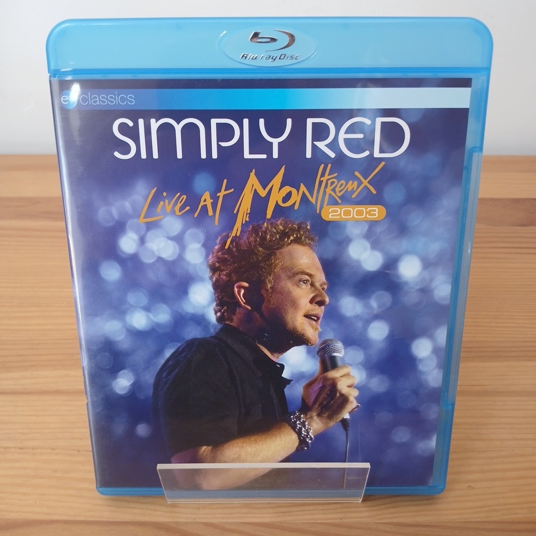 Simply Red Live At Montreux 2003 Mick Hucknall UK Release VGC Fast Post