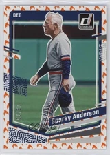 2023 Panini Donruss On Fire /75 Sparky Anderson #229 HOF