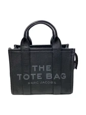 THE MARC JACOBS Shoulder Bag Leather Black H009L01SP21 Corner Wear
