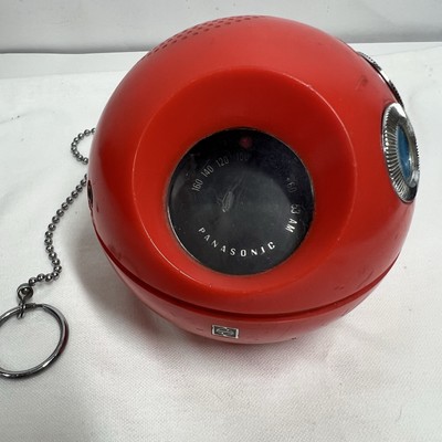 VTG Panasonic Panapet 70 Round Red Ball Transistor AM Radio