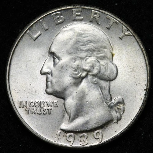 1939-D Washington Quarter — photo from another recent sale
