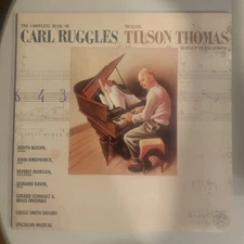 Buffalo Philharmonic, Double LP, VG+, The Complete Works of Carl Ruggles