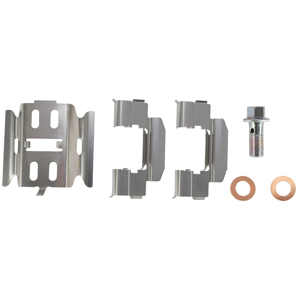 Rear Brake Calipers And Ceramic Pads Diver + Passenger For 98-2004 Chevrolet S10 - Image 3 of 4