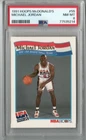 1991 Hoops McDonald's Michael Jordan PSA 8