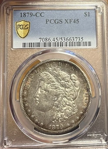 1879-CC PCGS XF45 Morgan Silver Dollar