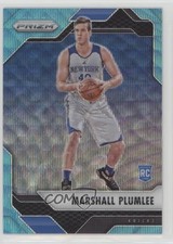 2016-17 Panini Prizm Teal Wave Prizm 24/25 Marshall Plumlee #129 0c3