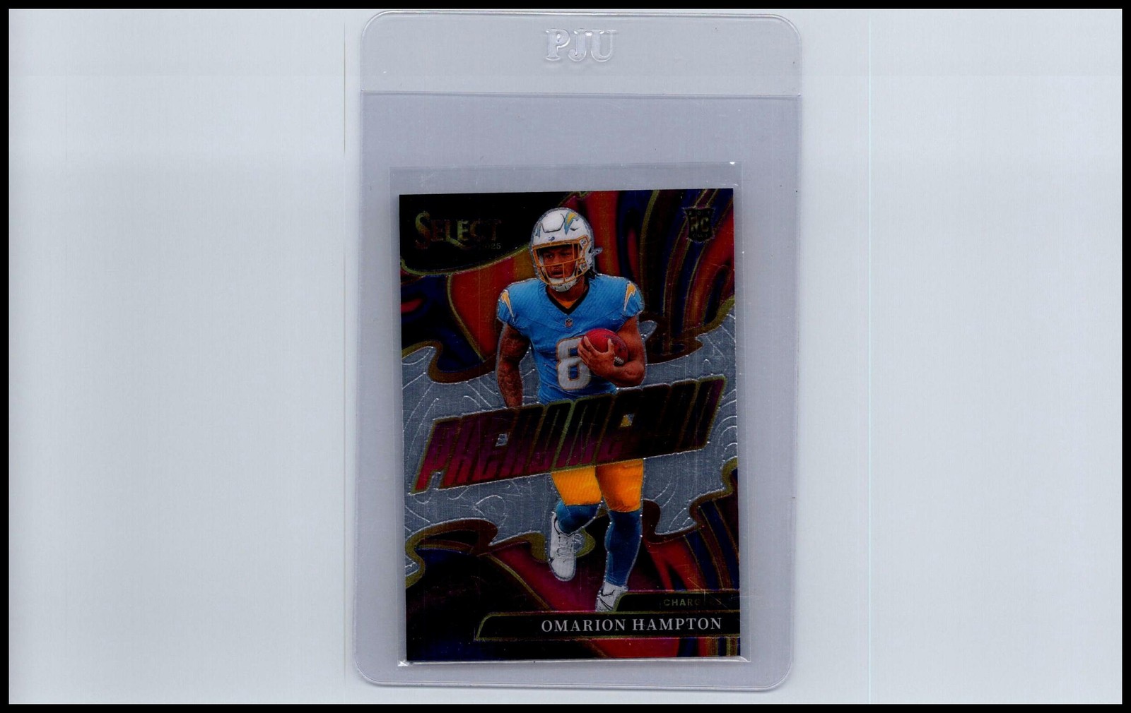 Omarion Hampton 2025 Panini Select #15 Phenomenon Select