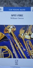 Concert Band Sheet Music Spit-fire William Owens WW2 WWII Airplane Spitfire