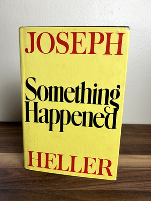 Something Happened - Joseph Heller - 1974 Hardcover 1st Edition