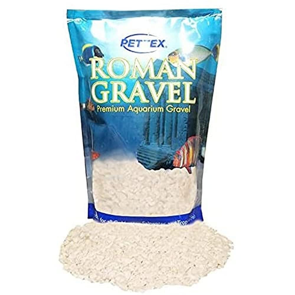 Pettex Roman Gravel Aquatic Gravel, 2 Kg, 2 kg (Pack of 1), White