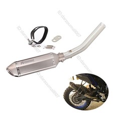 For Yamaha Tenere 700 Rally Edition 2020-2025 Exhaust Muffler Tips 51mm Mid Pipe