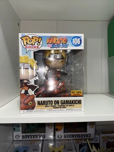 Funko Pop! Rides: Naruto - Naruto on Gamakichi - Hot Topic (Exclusive) #106