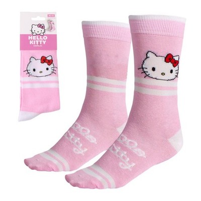 Hello Kitty Socks One Pair Cotton Socks, Casual and Everyday Socks 36-43